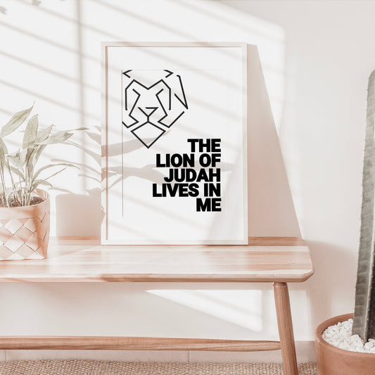 Lion of Judah - Poster 50x70cm - colibriARTS