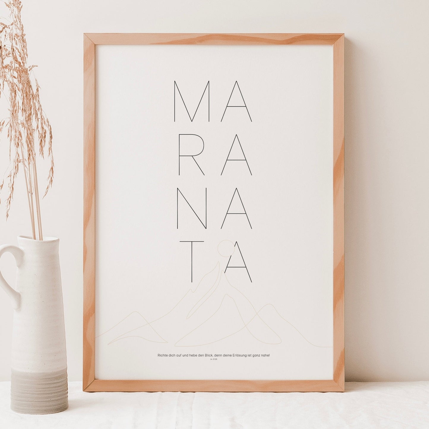 Maranata - Poster 50x70cm - colibriARTS