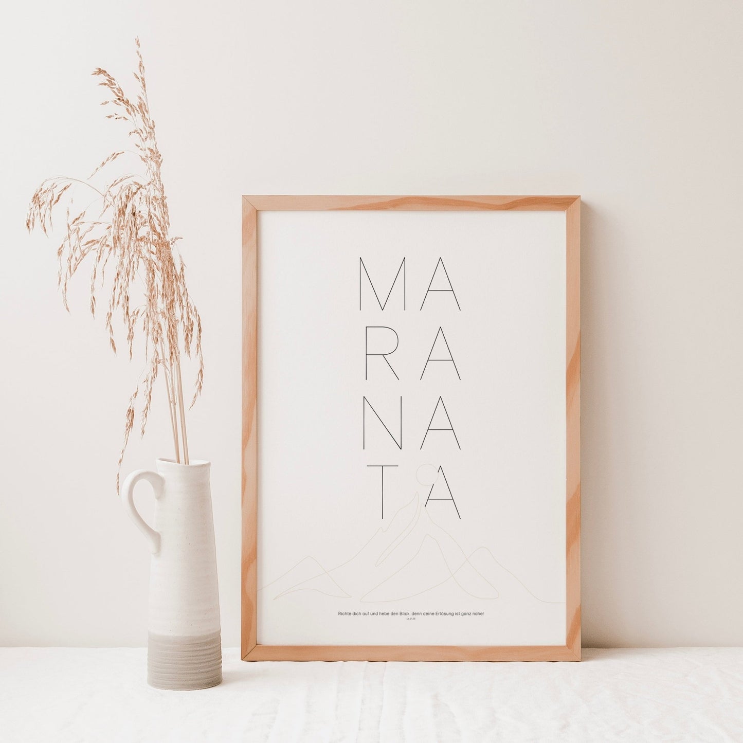 Maranata - Poster 50x70cm - colibriARTS